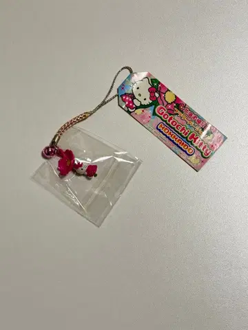 지역 한정 키티 끈 스트랩 홋카이도 한정 플라워