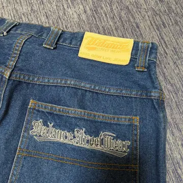 구제샵 구매 레어 Balance 초와이드 데님 y2k