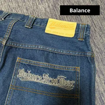 구제샵 구매 레어 Balance 배기 데님 y2k