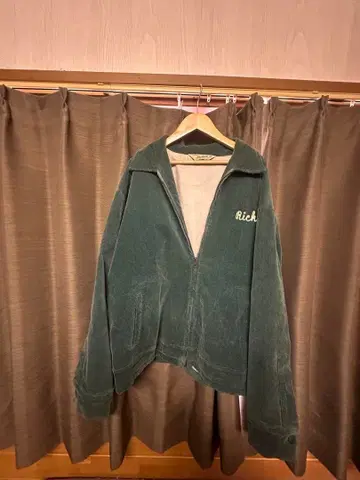 BACKERS 코듀로이 자켓 그린 인디언