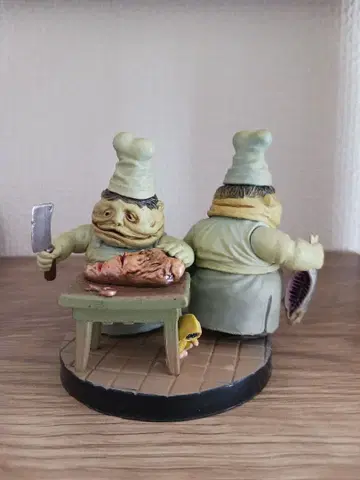 리틀 나이트메어 쌍둥이 셰프 피규어 새상품급