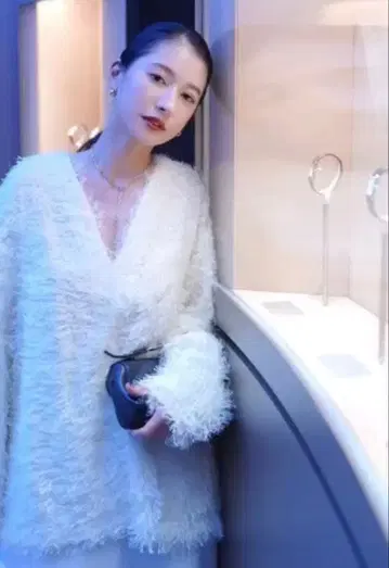 CLANE 미사용 새상품 W FACE FRINGE TOPS 사이즈 1