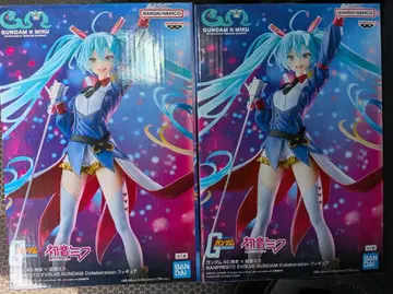 건담 x 하츠네 미쿠 BPEV Collaboration 피규어 2체 세트