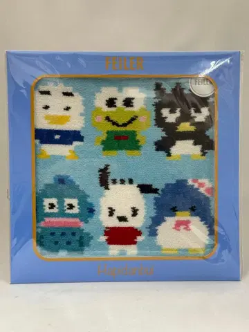 새상품 FEILER x 산리오 콜라보 손수건 하피단부이