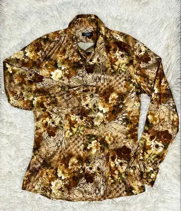 TORNADO MART 꽃무늬 긴팔 셔츠