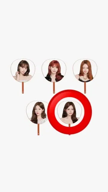 LE SSERAFIM 도쿄돔 부채 은채