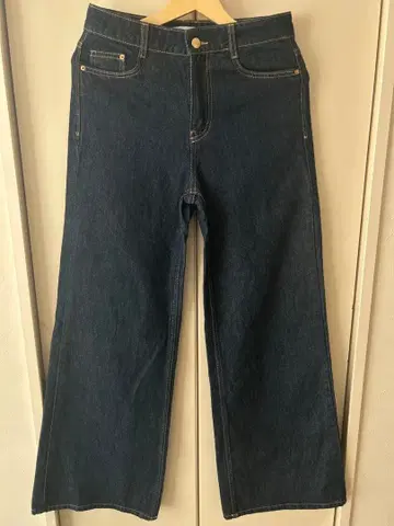 ZARA Z 1975 와이드 레그 하이 라이즈 청바지 EU 36