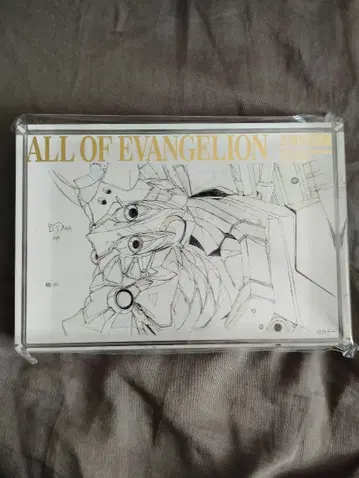 2호기 금박 아크릴 블록 ALL OF EVANGELION