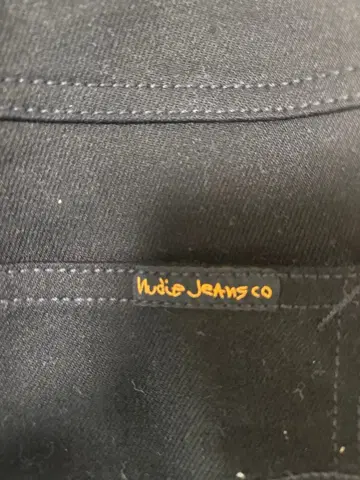 누디 진스 코 블랙 데님 청바지