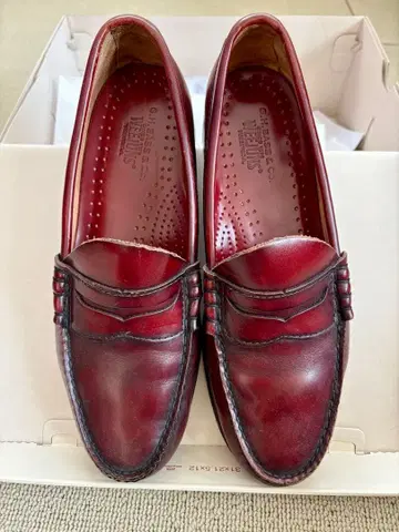 [ USA제 레어 ] G.H. BASS WEEJUNS 로퍼 24.5cm