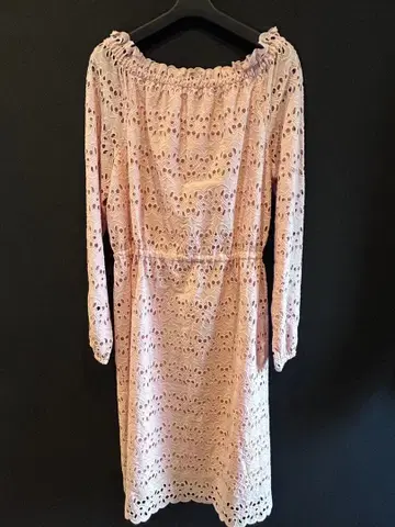 에스카다 ESCADA 전체 레이스 원피스 무릎 기장