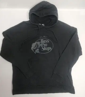 Bass Pro Shops 블랙 후드티 XL