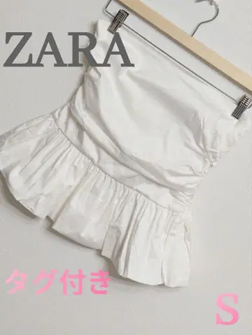 ZARA 벌룬 스타일 베어탑 S 사이즈