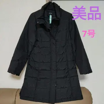 COMME CA ISM 블랙 다운 자켓