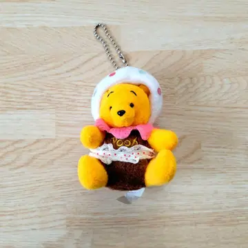 [ 스토어 정품 ] 곰돌이 푸 컬러풀 도트 마스코트 스트랩