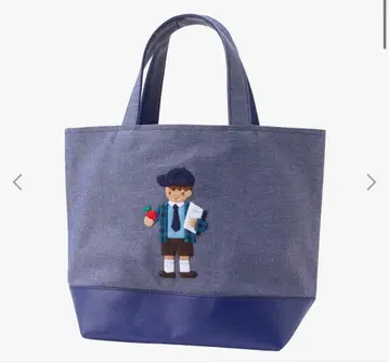 패밀리아 Familiar 미사용 새상품 데님백 백 토트백