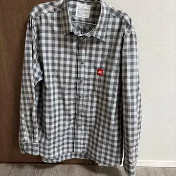 LIBE 체크 무늬 긴팔 셔츠 XL