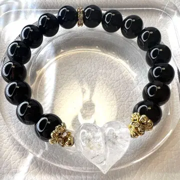 모리온 가든 공생 아이리스 쿼츠 하트 팔찌