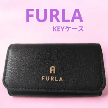 [ 미사용 ] [ 컨디션 최상 ] FURLA 키케이스 블랙 가죽
