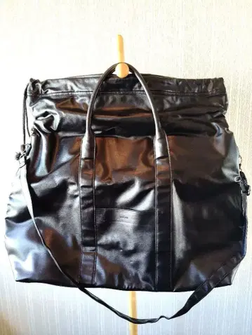 새상품급 EMODA 에모다 2way 의상백 보스턴백 대용량 블랙