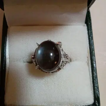 실버 925 오닉스 반지