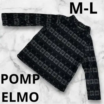 [ POMPELMO ] 여성용 모크넥 플리스 M-L 블랙 계열