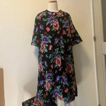 새상품급 페이러 FEILER 셔닐 직조 룸웨어 원피스