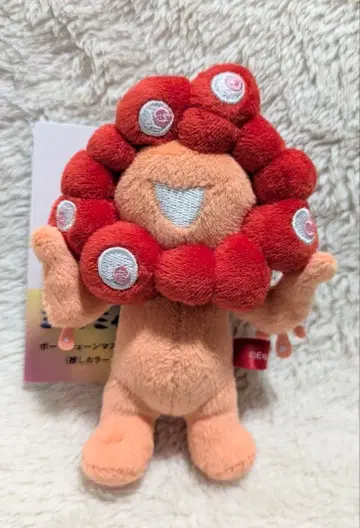 먀쿠먀쿠 최애 컬러 볼 체인 마스코트 레드