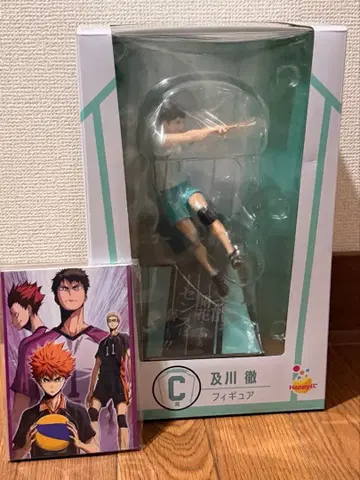 하이큐 happy 복권 오이카와 토오루 피규어 & 엽서북