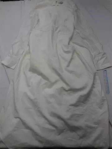 언리드 롱 원피스 36 화이트 계열 여성용