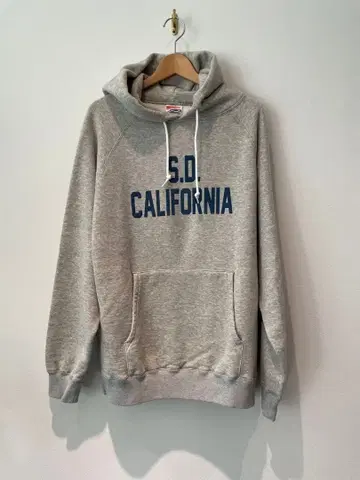 SD Loop Knitting Logo Hood Sweat