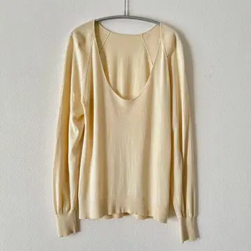 MAMOUQUA 실크 캐시미어 니트