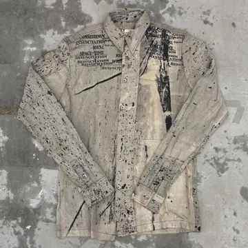 에이치 나오토 셔츠 영문 헤이세이 갸루 남자 y2k 00s 그런지 기믹