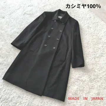 AESCOEUR 롱 코트 캐시미어 100% 사이즈 40 일본제