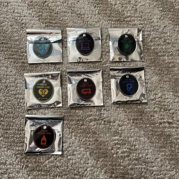 죠죠의 기묘한 모험 제5부 황금의 바람 아크릴 참 컬렉션 (암살 팀)