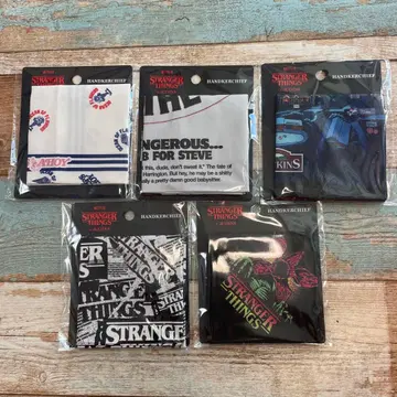 스트레인저 싱스 손수건 5개 세트