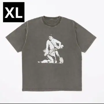 새상품 바나나맨 빨간 연필 TEE B 셔츠 블랙 XL