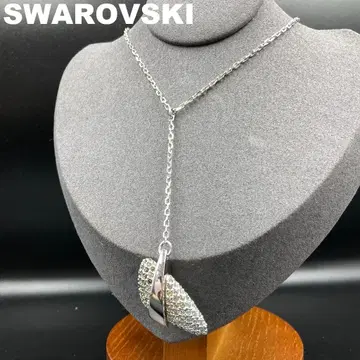 SWAROVSKI 스와로브스키 목걸이 큐빅 실버