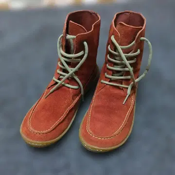 CAMPER 스웨이드 하이컷 부츠 37