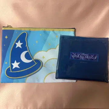 앰버서더 호텔 미키마우스 마법사의 제자 룸 파우치 에코백