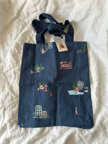 M&S 에코백 테디 크리스마스