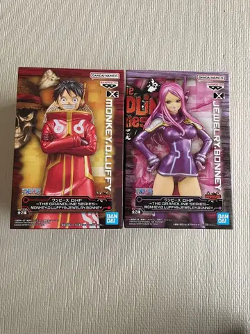 원피스 DXF 몽키 D. 루피 & 주얼리 보니 피규어
