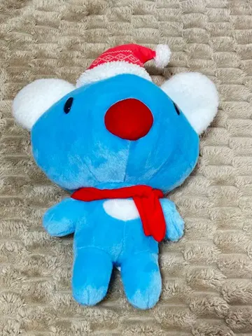 [새상품급] 우 페넬로페 봉제 인형 겨울 머플러 파랑 큰 사이즈