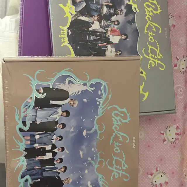 앤팀 백투라 back to life 앨범 2개 세트