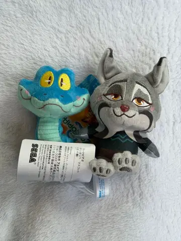 남코 한정판 주토피아2 빨간 볼 마스코트 게리 파우버트