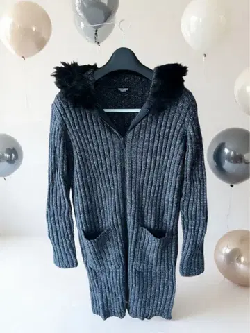 TORNADO MART 토네이도 마트 후드 부착 가디건 Y2K