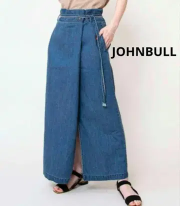 존불 데님 랩스커트 M 사이즈