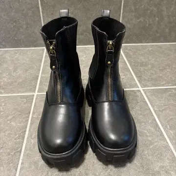 시마무라 taiyou 콜라보 사이드 고어 부츠 블랙 S