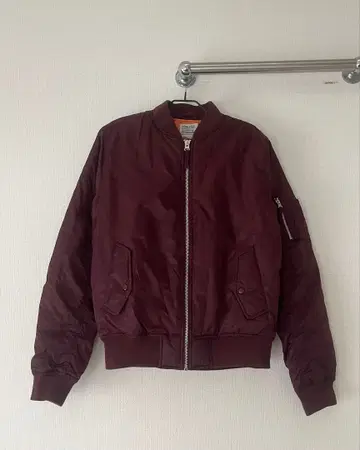 FUTURE BULLET MA-1 자켓 LL 버건디