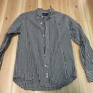 Gymphlex 블랙/화이트 체크 셔츠